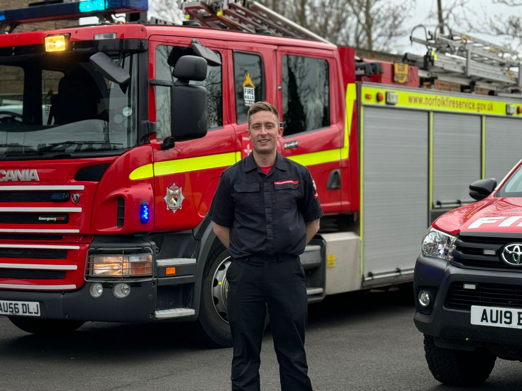 Answering the Call: Jordan Plane, our On-Call Firefighter